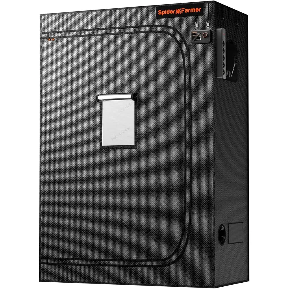 

Улучшенная гроутент-палатка 2025 года, 140x70x200 см, с крючками/контроллером и удлинителем, расширенное окно, майлар 1680D или для гидропоники