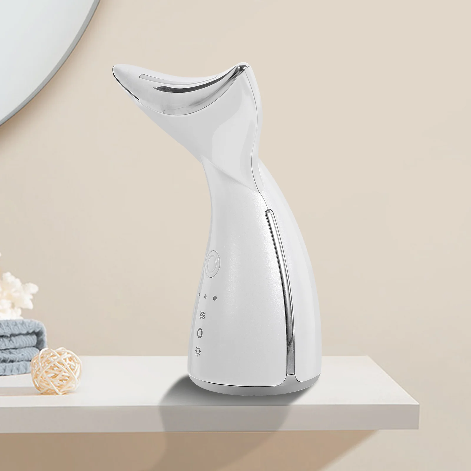 

1Set Chargeable Neck Massager Neck Tightening Beauty Device Double Chin Reducer Wrinkle Removal Skin Care Tool