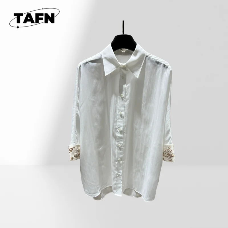 

Women’s Tunic Blouse Lightweight Long Sleeve Ladies Classic Fit Shirt Elegant Button Down Blouse Corduroy Shirt Retro AH01166