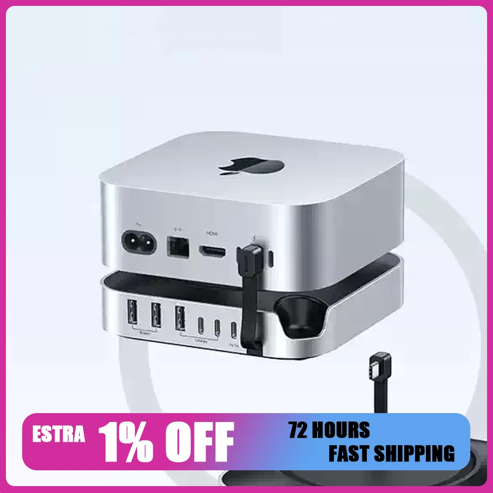 UGREEN CM841-65487 Expansion Dock USB Typec HDMI Suitable For Macmini M4Pro Expand 8TB Memory 64Gbps Transmission