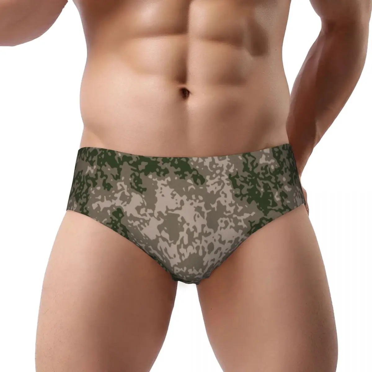 

Пользовательские мужские камуфляжные цифровые камуфляжные трусы, дышащие трусы, нижнее белье