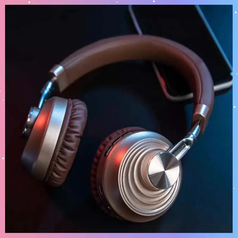 

VJ083 Retro Headset Wired/Wireless Bluetooth Earphones 40mm Large Dynamic Coil Support Storage Cards Sports Gaming Earphone Gift