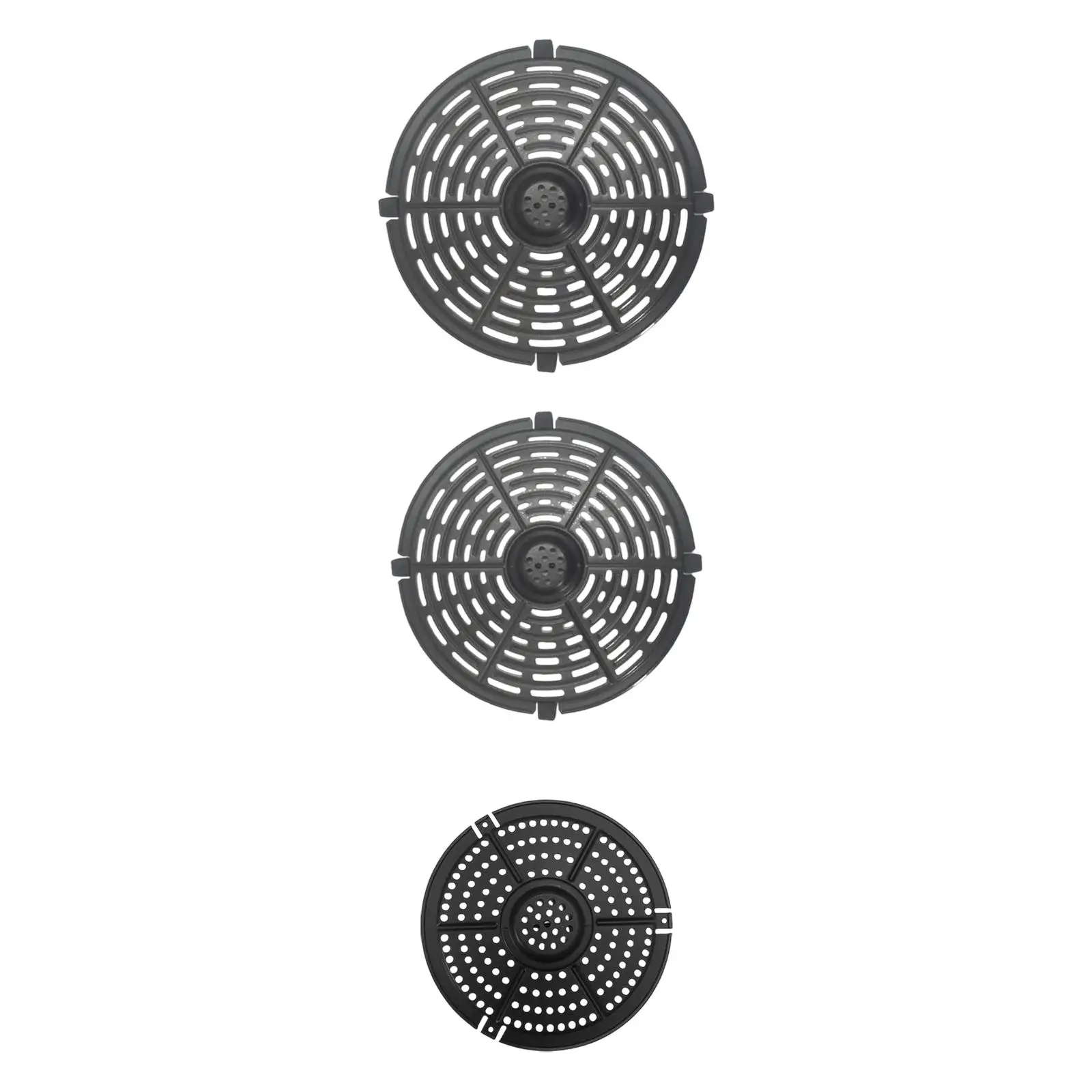 Сковорода-гриль для фритюрницы, решетка, вставная сковорода, удобная пластина для приготовления пищи, подставка для фритюрницы для овощей, стейк