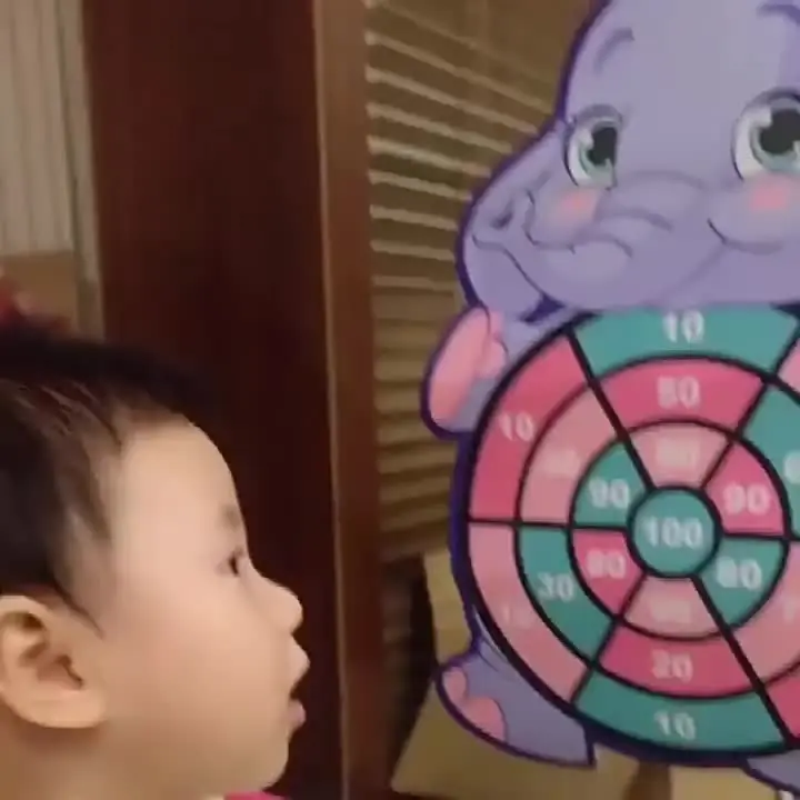 Educational Dart Board Baby Dart Indoor Sports Child Montessori Games for Children 3 to 7 Years