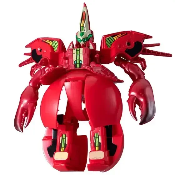Bandai Unitrobo Apple Lobster Txi Tree Bulldozer Burger Beetle Steam Фигурка мгновенного трансформации Робот Орнамент Фигурка