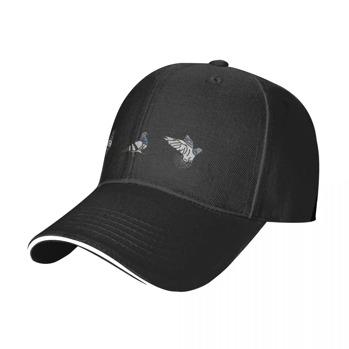 Gorra de béisbol Pigeon Doodle para niñas y hombres, gorra de sol de playa, salida de playa, moda