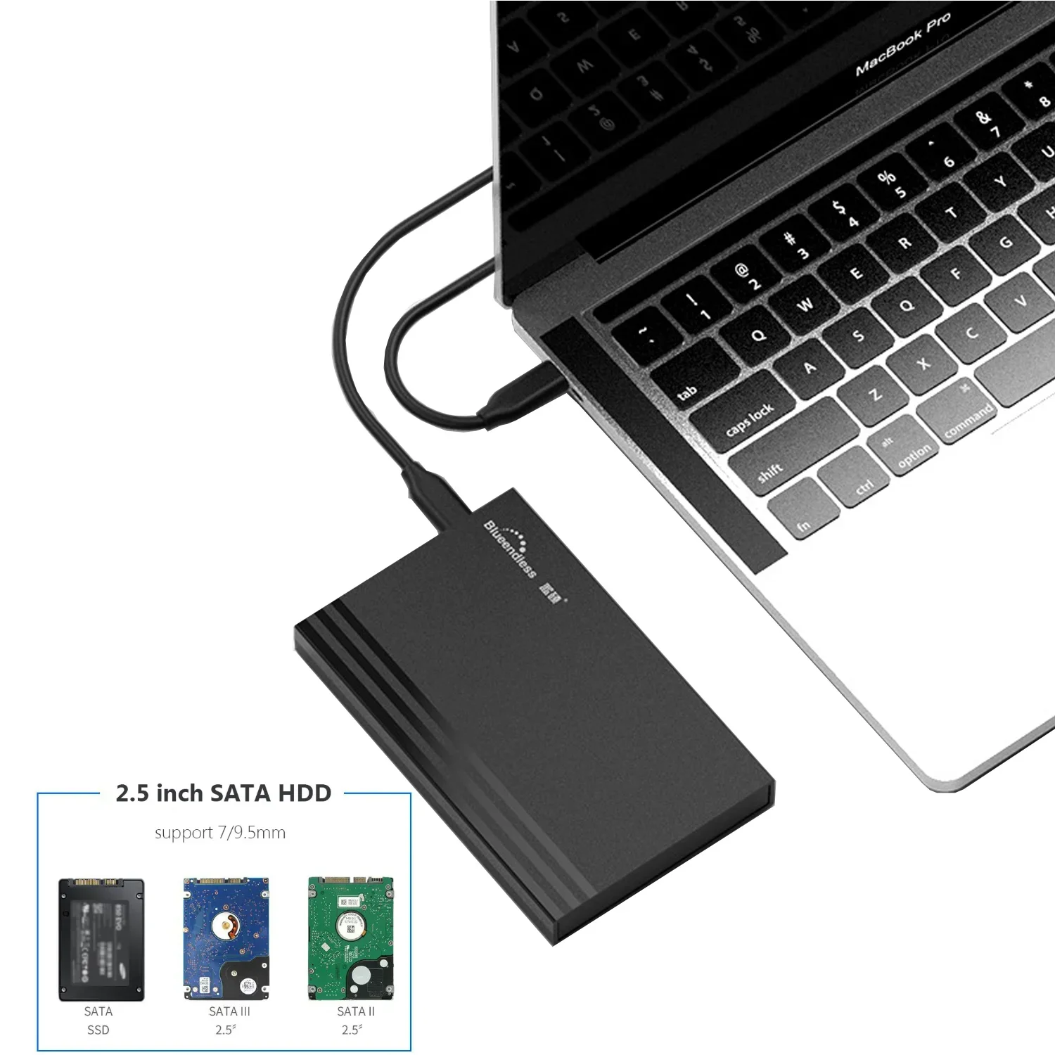 

Blueendless HD 2.5 Usb 3.0 HDD Чехол Жесткие диски HD Externo 3.0 для ПК Аксессуары Внешний жесткий диск для ноутбука