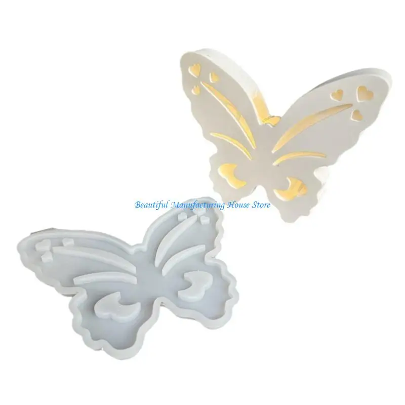 E56A Practical Silicone Mould For Artistics Butterfly Night Light Pportable for Weddings Parties and Special Occasions