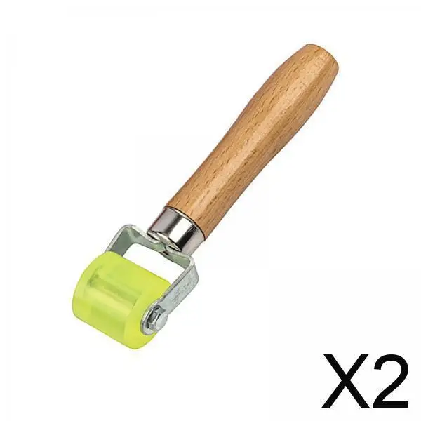 

Car Wheel Roller Rubber Wood Application Tool Sound Deadening Roller for Vehicle Mat Installation