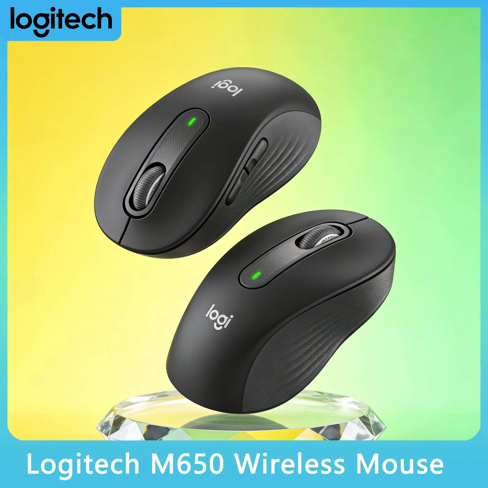 

M650/M650L Wireless Mouse, Silent Clicks No Disturbance