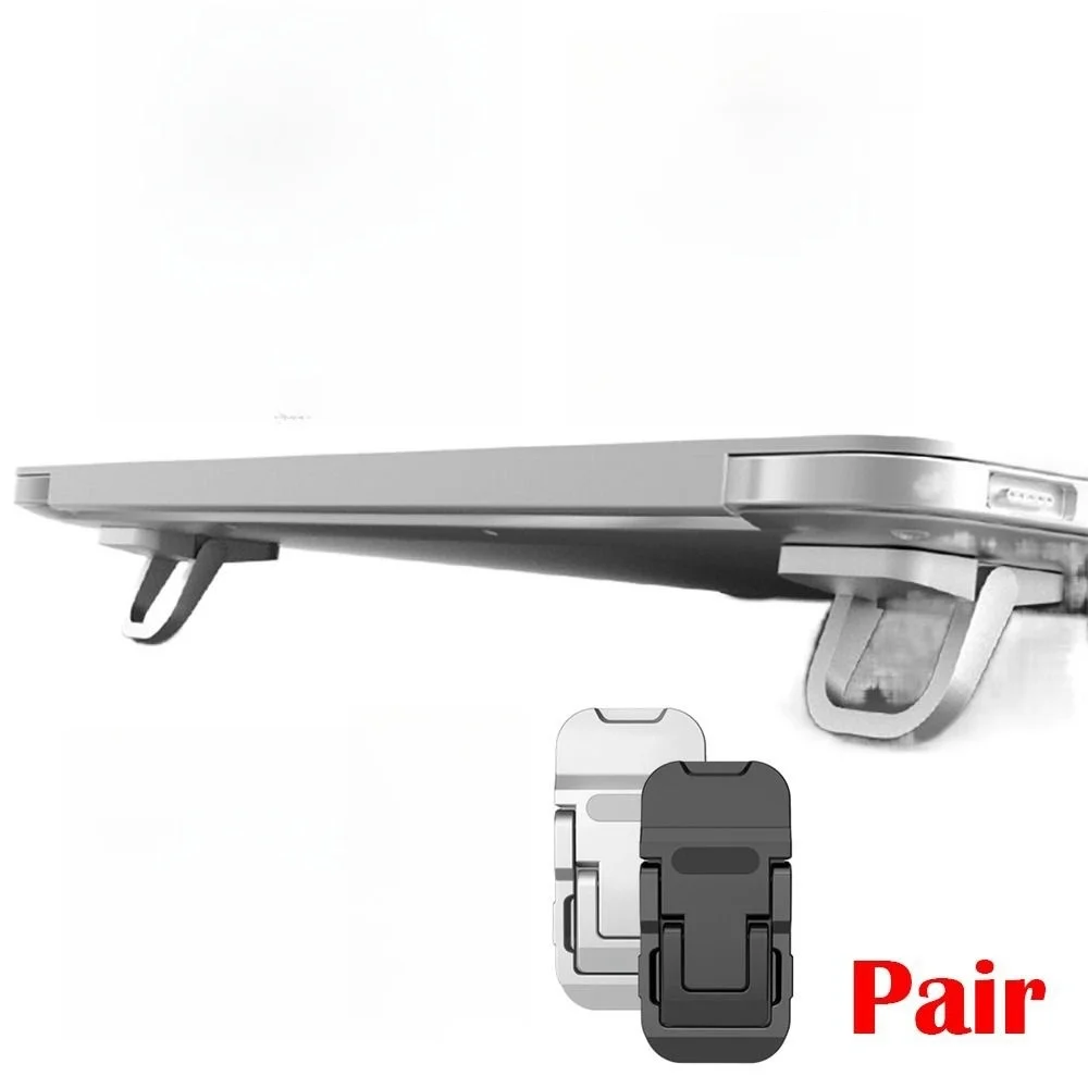 2 teile/satz Faltbare Laptop Stand Tragbare Notebook Unterstützung Halter Einstellbare Riser Kühlung Halterung Universal für Laptop Tablet 4