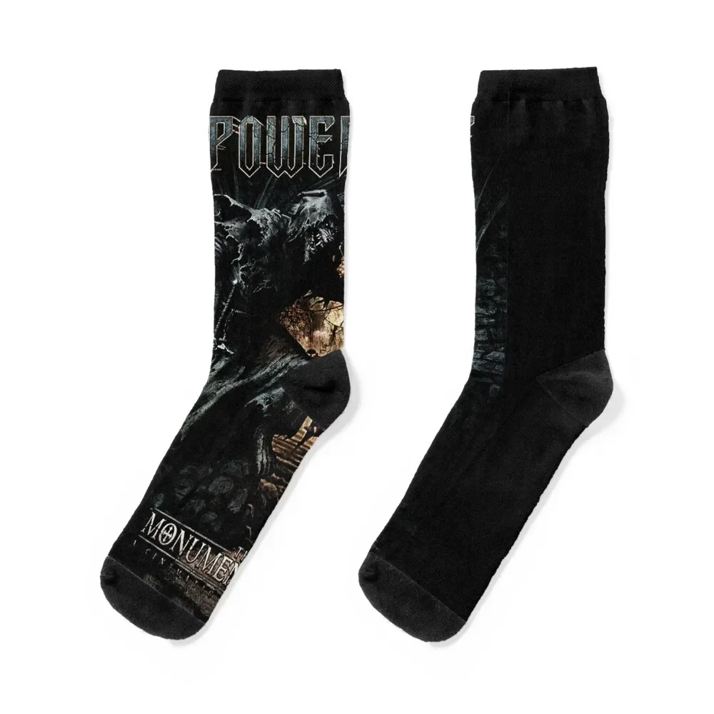 Powerwolf Socks men cotton high quality with print Girl'S Socks Men's