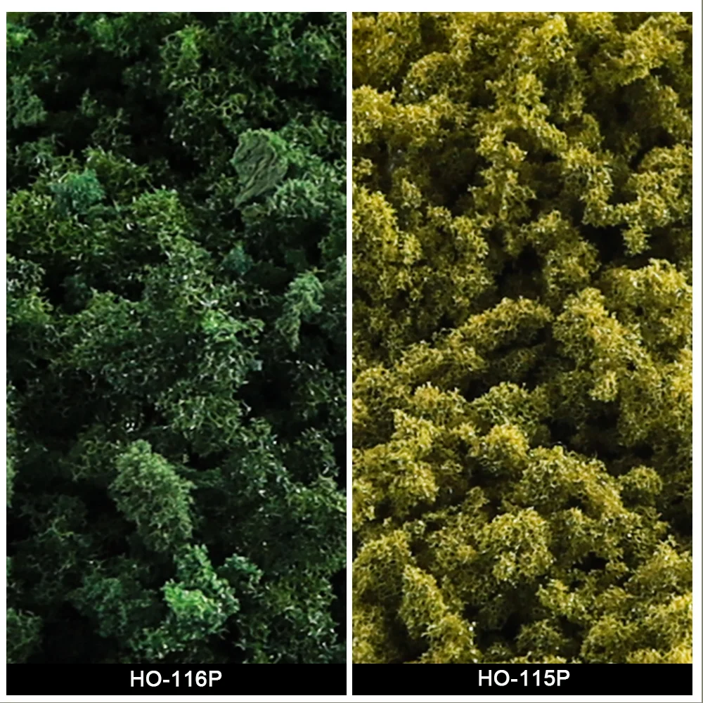 철도용 풍경 나무 분말 잎, 인공 미니 지형 잔디, 전쟁 게임 풍경 디오라마 액세서리, 500ML 모델