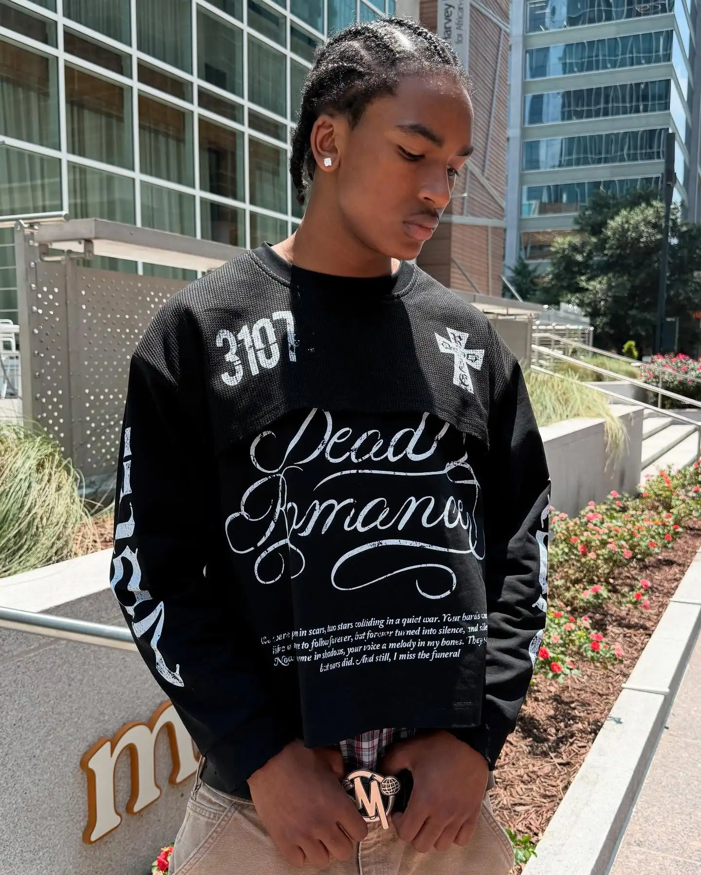 Summer Patchwork Long Sleeve T-Shirt for Men