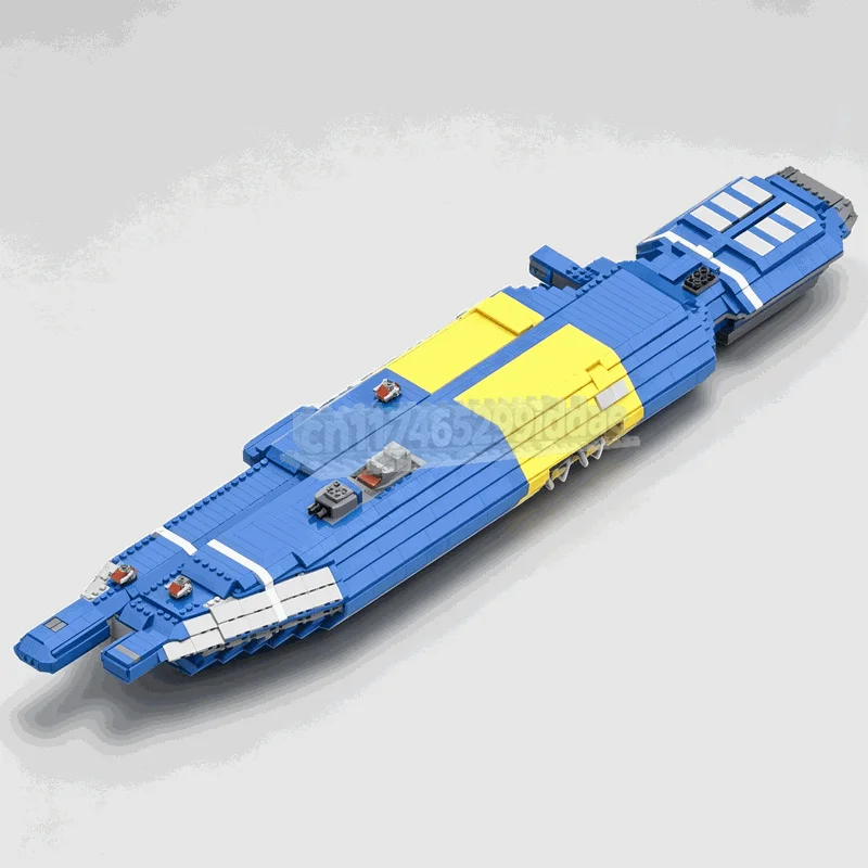 2098PCS Explorer T2 Space Ship Sci-Fi MOC Creative Model Custom Puzzles Technical DIY Assembly Building Blocks Toy Special Gifts