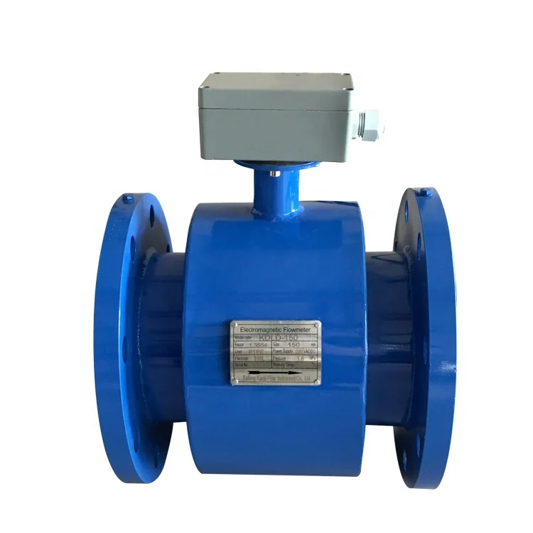 DN50 show level flow velocity electromagnetic river current water velocity flow meter