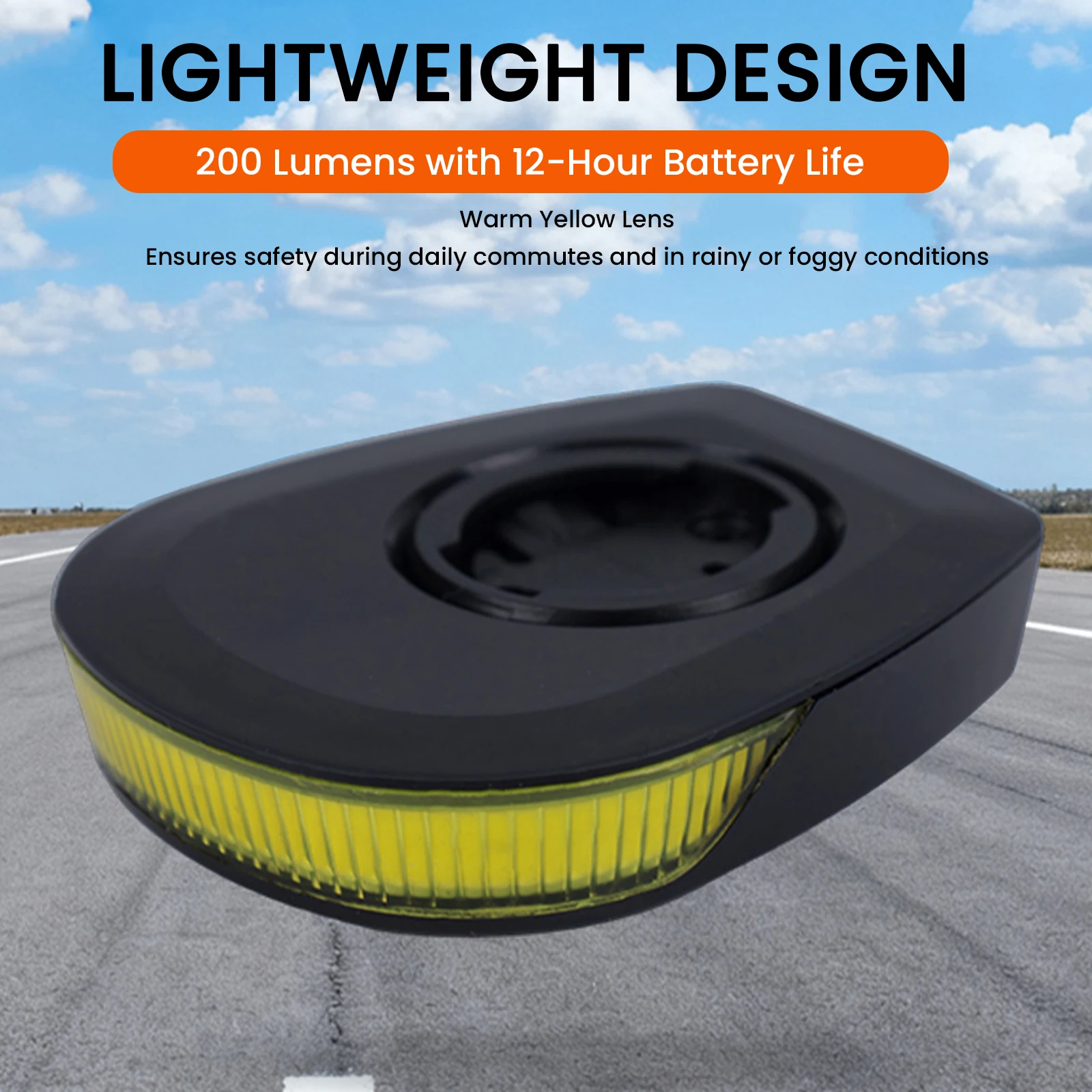 

COB LED Bike Headlight W/ Computer Mount 6 Modes Bike Front Light USB C Rechargeable Bicycle HeadLight for Night Daytime Riding