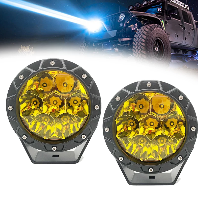 

5.5 Inch 12V 24V Led Work Light Barra 4x4 Off road Car For Wrangler JK Pickup 4WD Trucks ATV Tractor Spotlight Driving Headlight