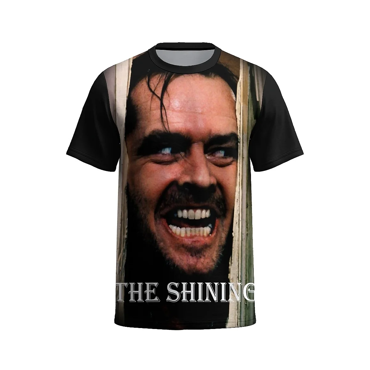 LIASOSO Halloween Classic Horror Movie 3D Print T-Shirt for Men & Couples,Daily or Party, Unique Scary Movie-Inspired Design