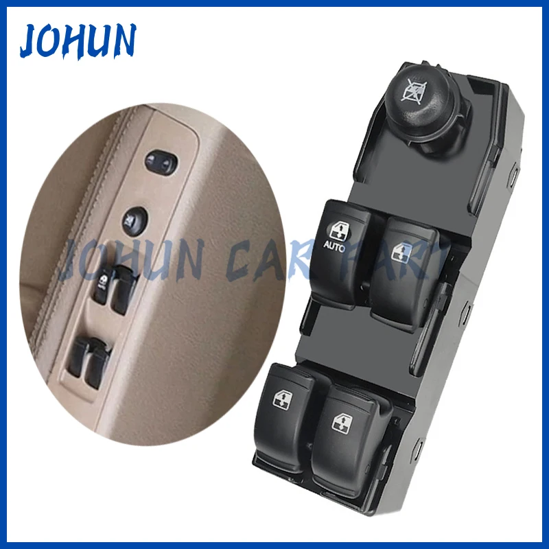 

96552814 Car Front Left Driver Side Electric Window Switch For Chevrolet Optra Daewoo Lacetti Buick Excelle New Cars Accessories