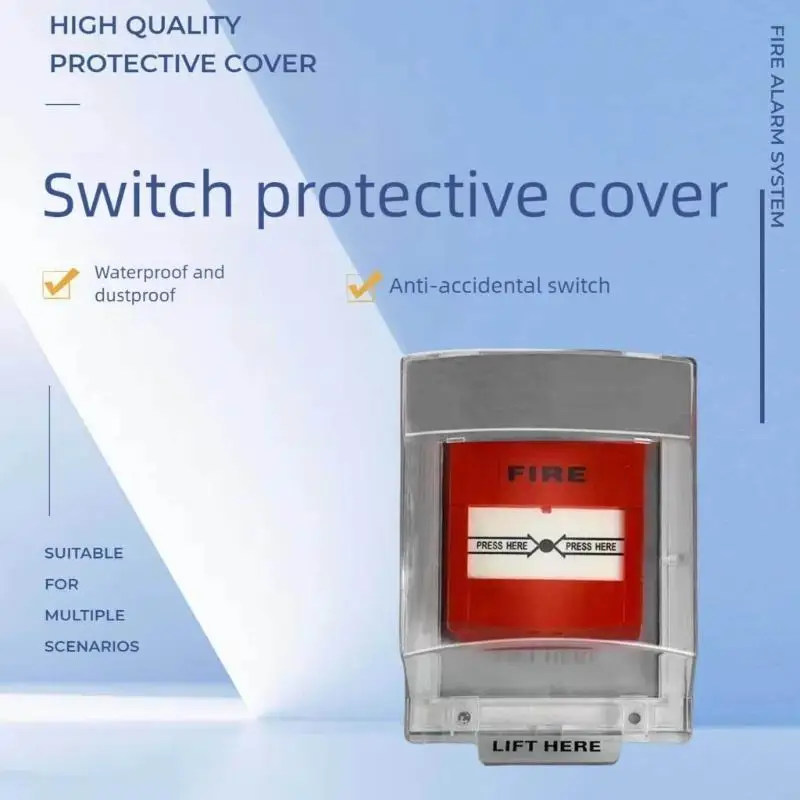 

Устройство защиты аварийной кнопки Высокопрочное пластиковое защитное устройство Ручное ограждение точки вызова Простота и