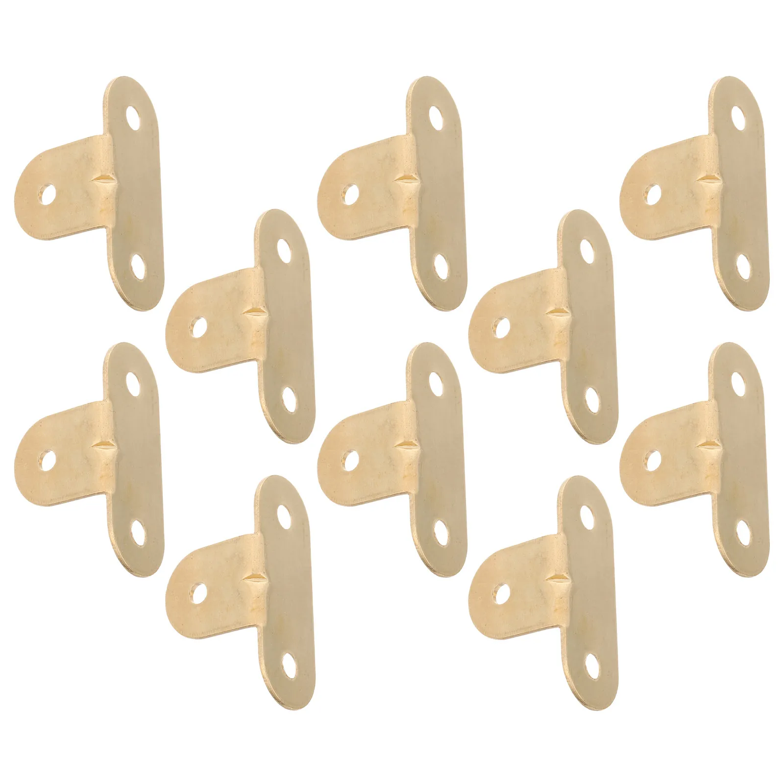10Pcs Corner Code Brackets Thickened Heavy Duty Right Angle Bracket Furniture Fixing Angle Bracket Shelf Cabinet Workbench