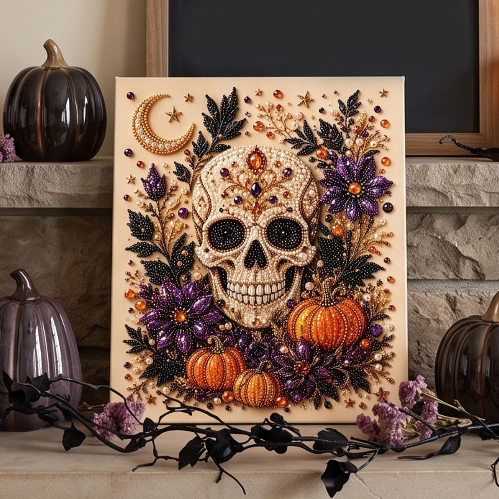Halloween Spook Parel Diamant  - Art Craft Animals recensie en prijs
