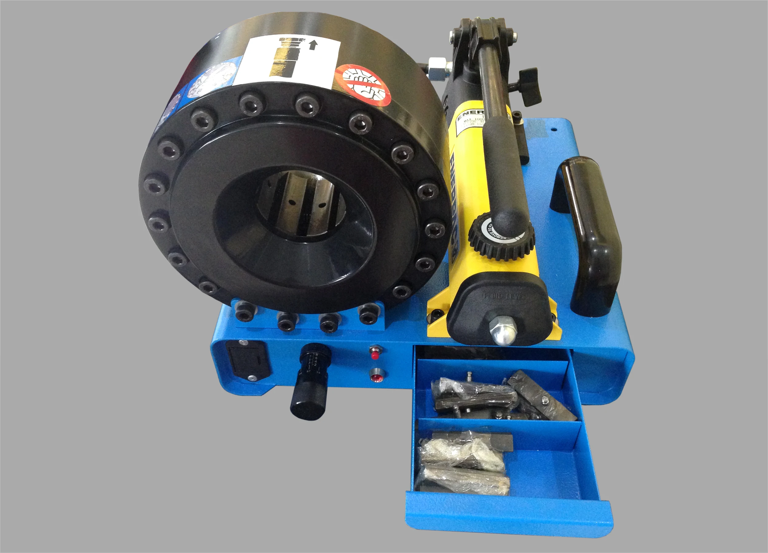 P16HP & P32 Manual Hydraulic Hose Crimper | 1'' 2'' Rubber Hose Crimping Processing Machine