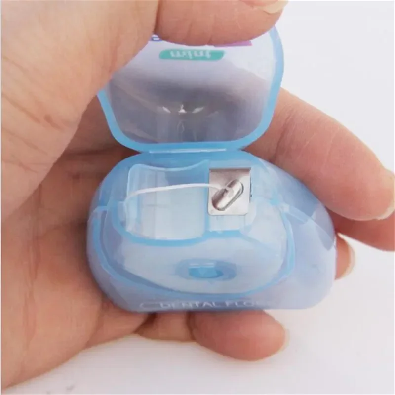 50m Mint Flash Up Dental Floss Peppermint Flavor Interdental Brush Toothpicks Floss Teeth Clean Oral Hygiene Teeth Cleaning