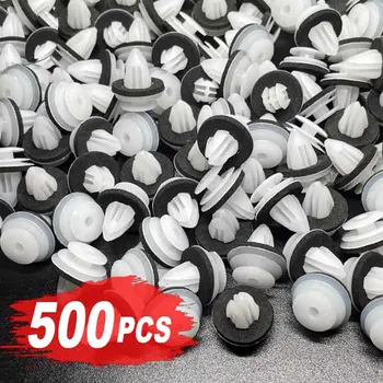 Universal  Auto Fastener Clips Retaining Door Plate Decoration Bumper Clip Interior Trim Fender Screw Rivet Fastener Buckle