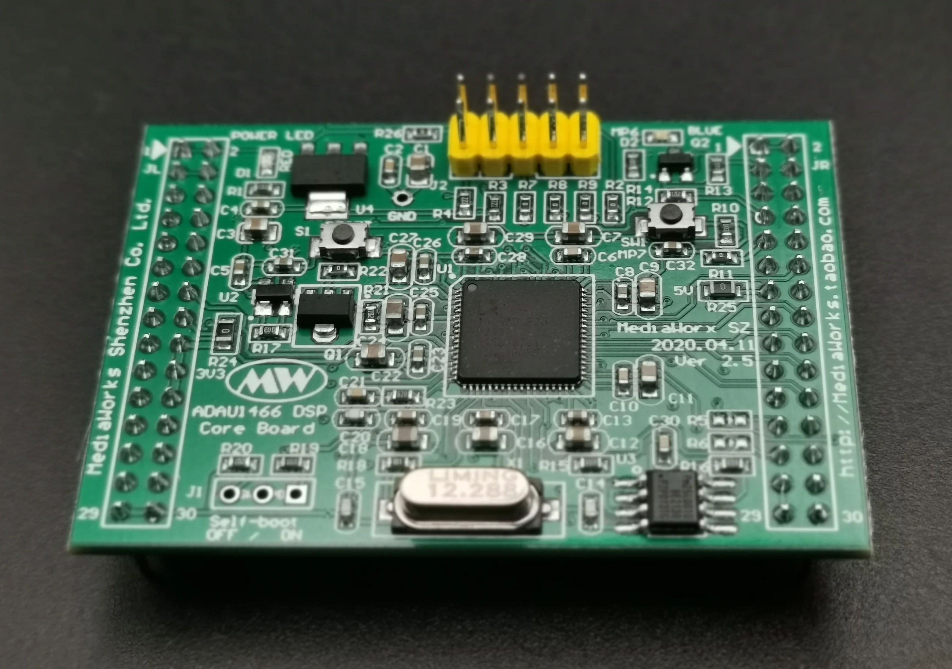 SIGMADSP ADAU1452 / ADAU1466 core board (new)