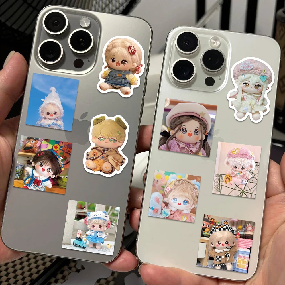 62 قطعة الكرتون لطيف دمية ملصق مضحك كول ملصق ل سجل القصاصات مذكرات الثلاجة خزانة ظهره ملصق لاصق لامع ورائع طالب مكافأة هدية #4