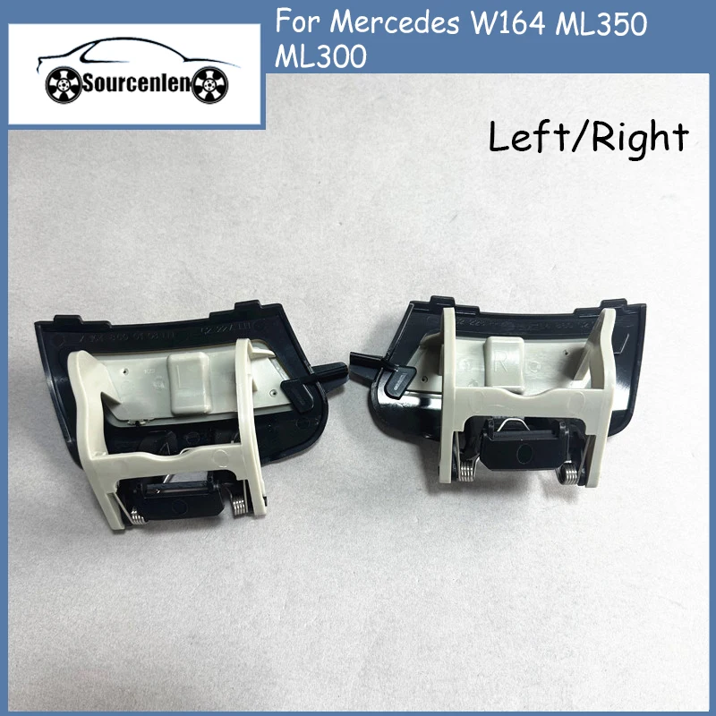 Brand New Front Grille Headlight Cleaner Cover for Mercedes W164 ML350 ML300 1648600108 1648600208