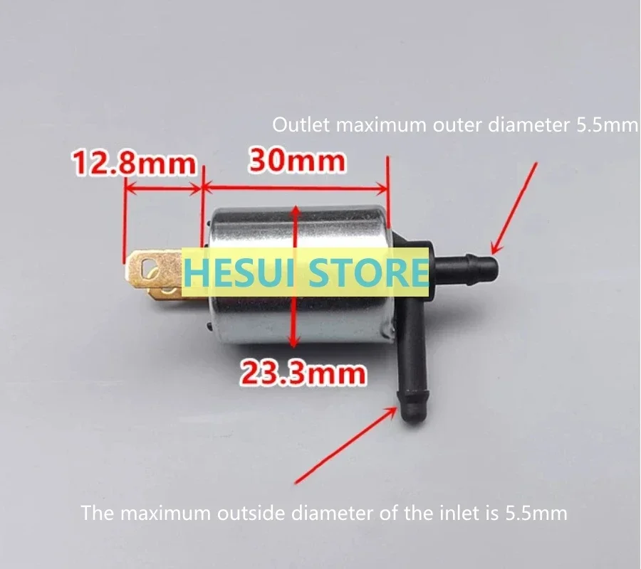 Solenoid water valve DC24V miniature electric vent valve Exhaust valve normally closed type