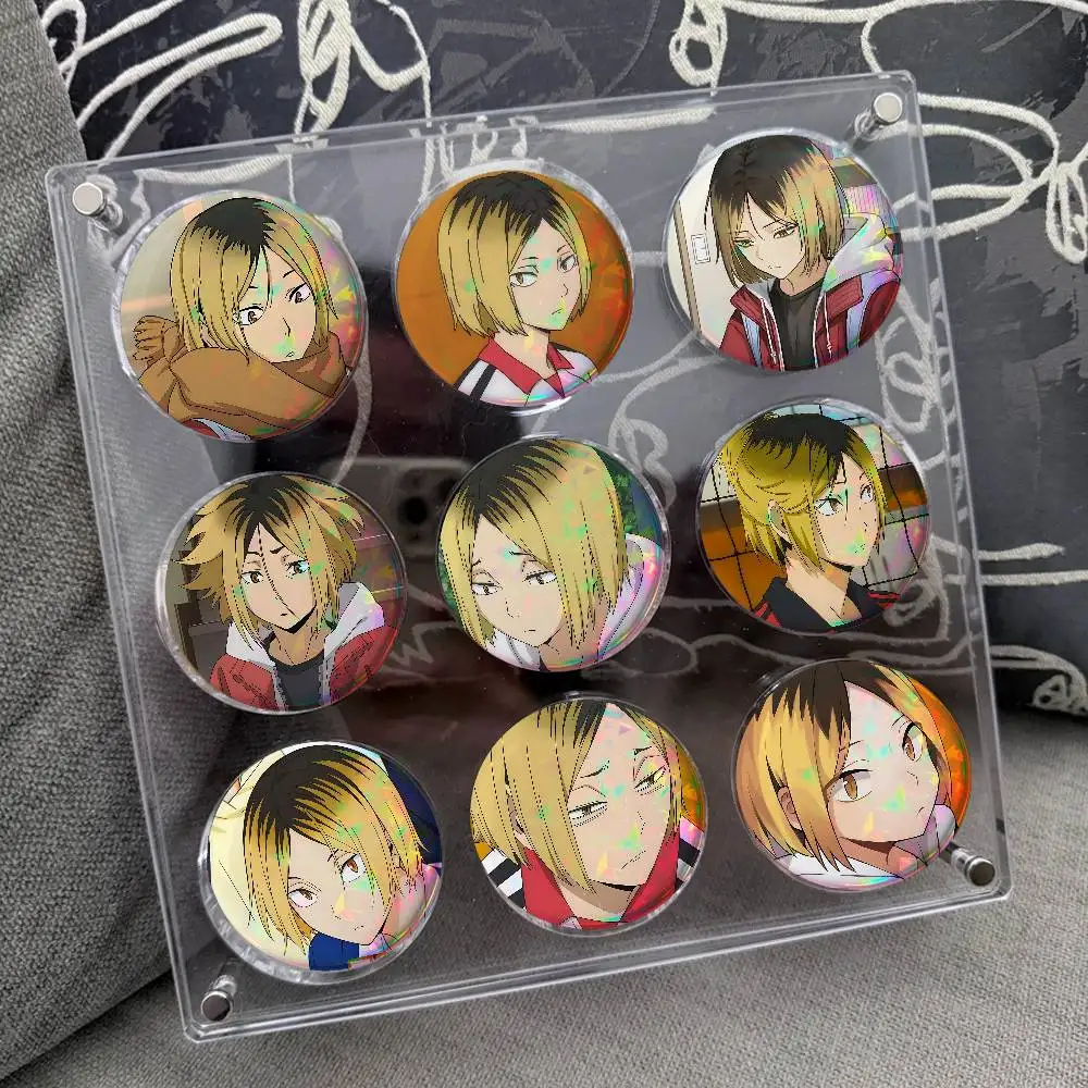 Anime Kenma Kozume For Badge Custom Cartoon Lapel Pin Metal Brooch Badges For Backpack Clothing Decoration