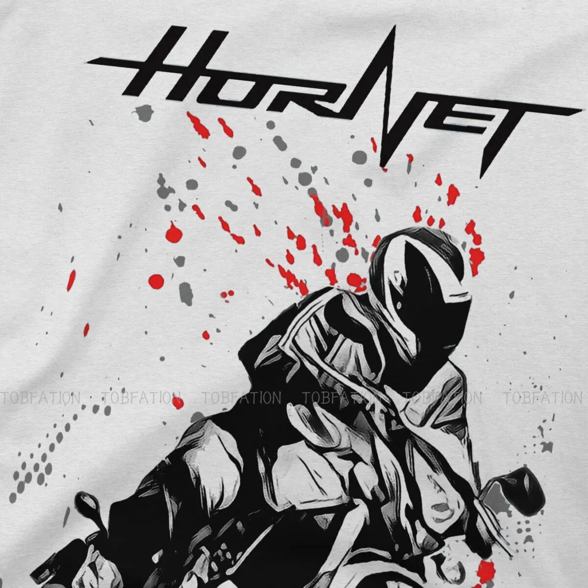 Adventure Motorcycle Tour CB600F Hornet T Shirt Harajuku Grunge High Quality Tshirt Oversized O-Neck Men Clothing