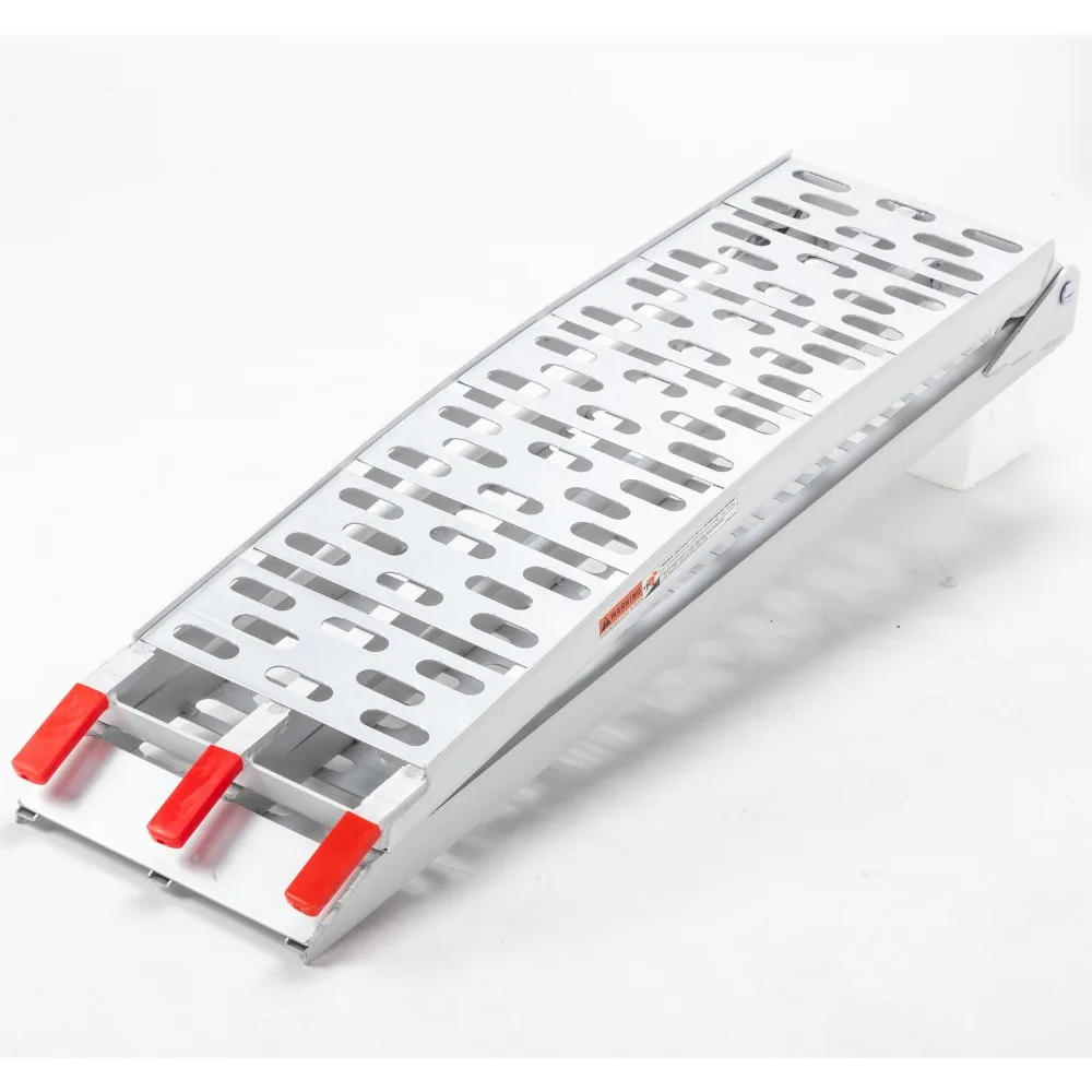 Rampe per camion in alluminio da 7 piedi Rampe ATV di carico pieghevoli con capacità di 750 libbre