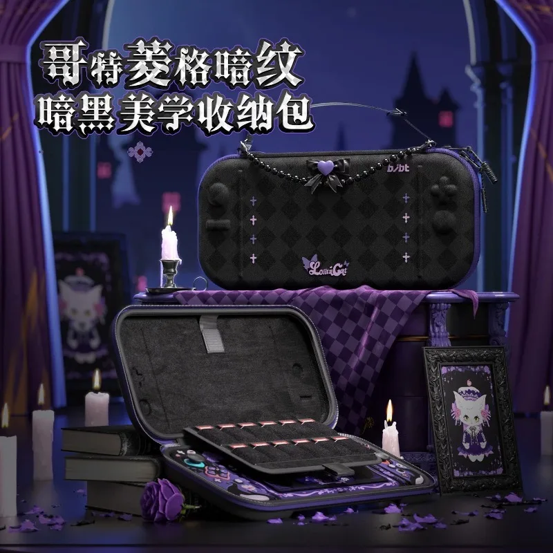 Etui ochronne Biji Bete Gothic Lolita Cat na Nintendo Switch OLED NS 2. generacji, obudowa kontrolera, akcesoria do konsoli do gier — zdjęcie produktu 3
