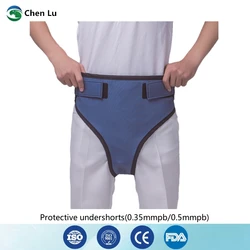 Recommend x-ray radiation protective 0.35/0.5mmpb lead underpants radiology department radiological protection lead accessories