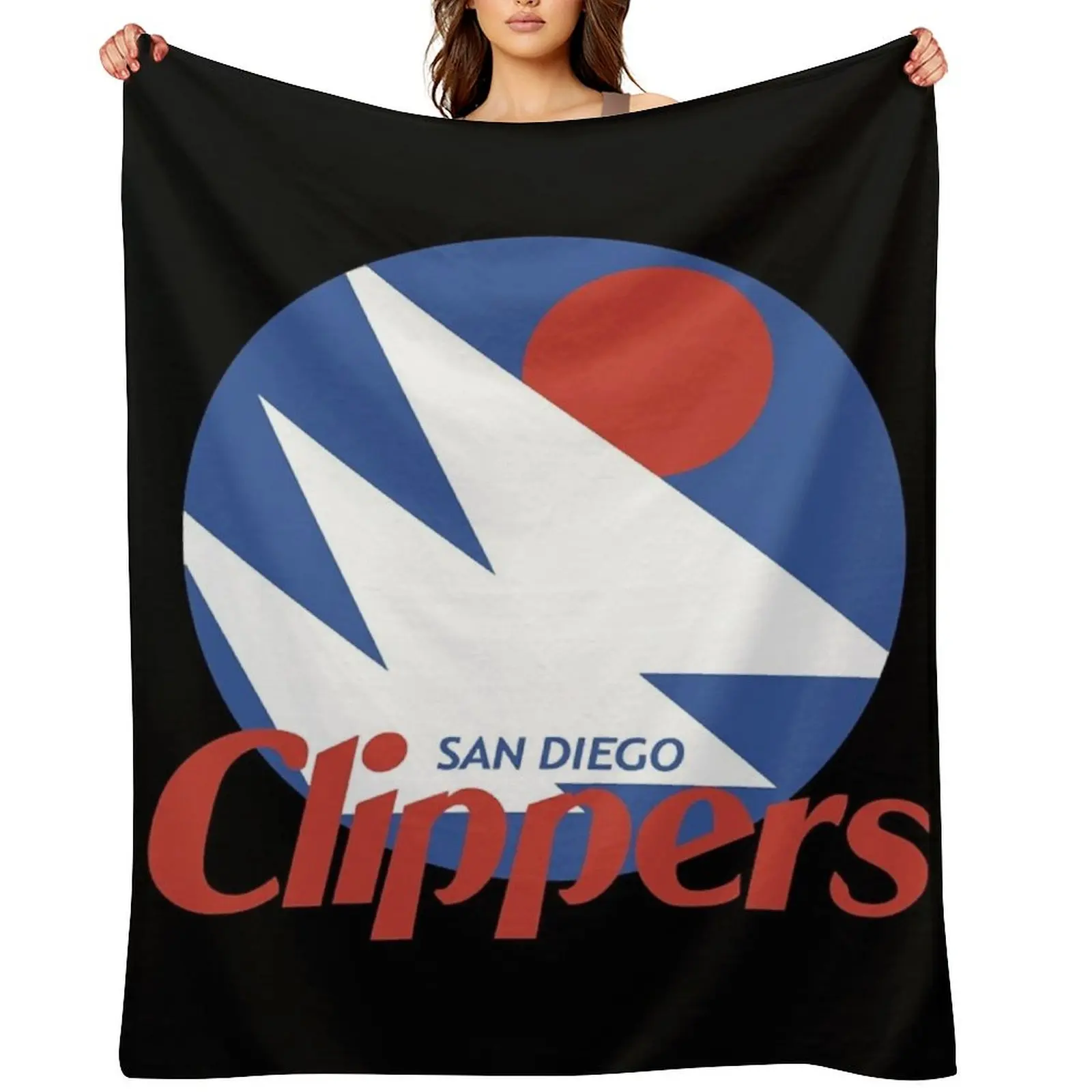 

Clippers-san diego Throw Blanket For Decorative Sofa cosplay anime Thins Decorative Beds Blankets