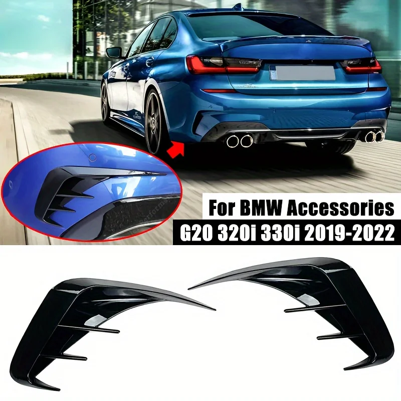 

Rear Bumper Diffuser for BMW 3 Series G20 M Sport 320i 325i 330i 2019-2023 Exterior Styling Upgrade