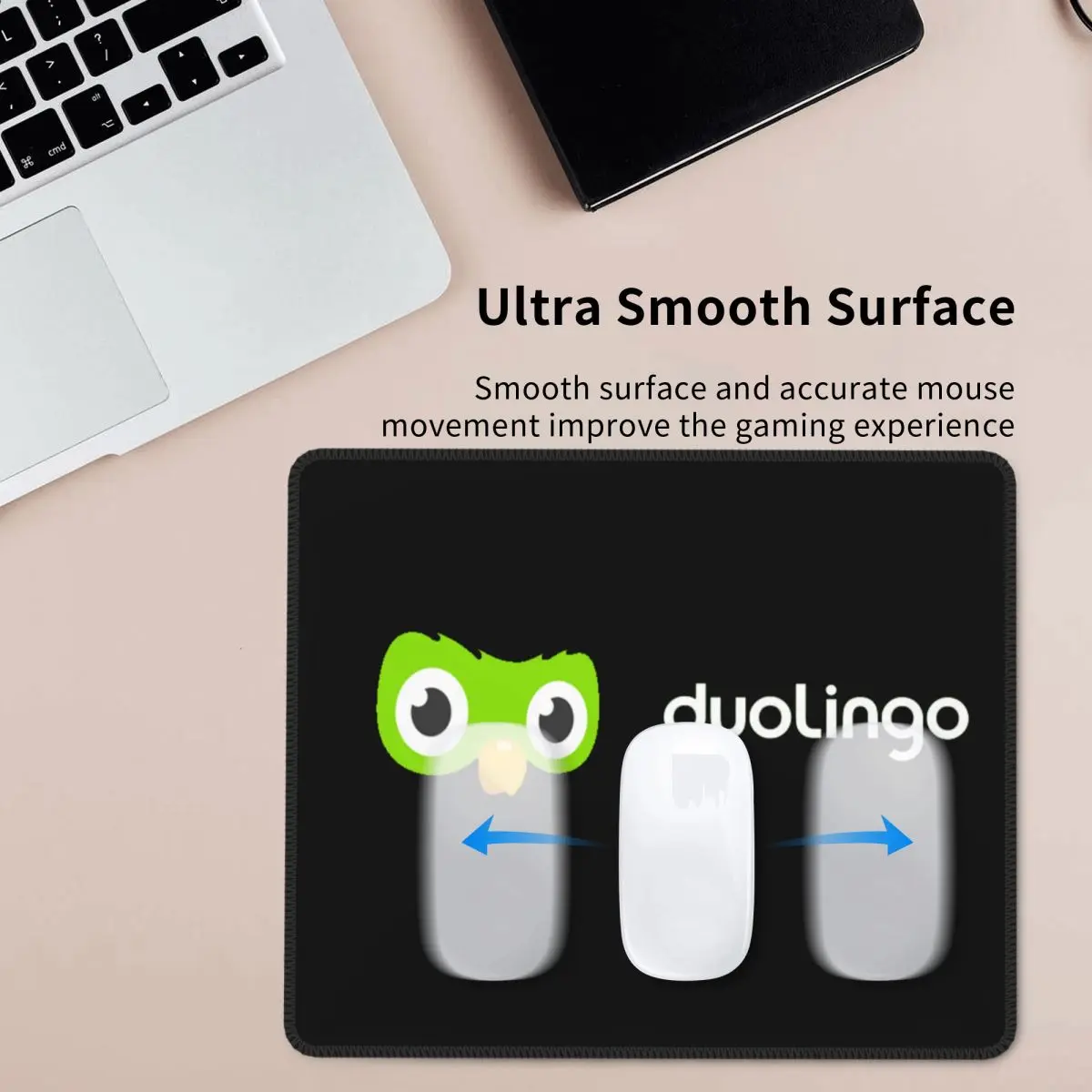 

Duolingo Owl Duo коврик для мыши компьютерная клавиатура коврик для мыши геймер ПК коврик для ноутбука офисные аксессуары настольные коврики
