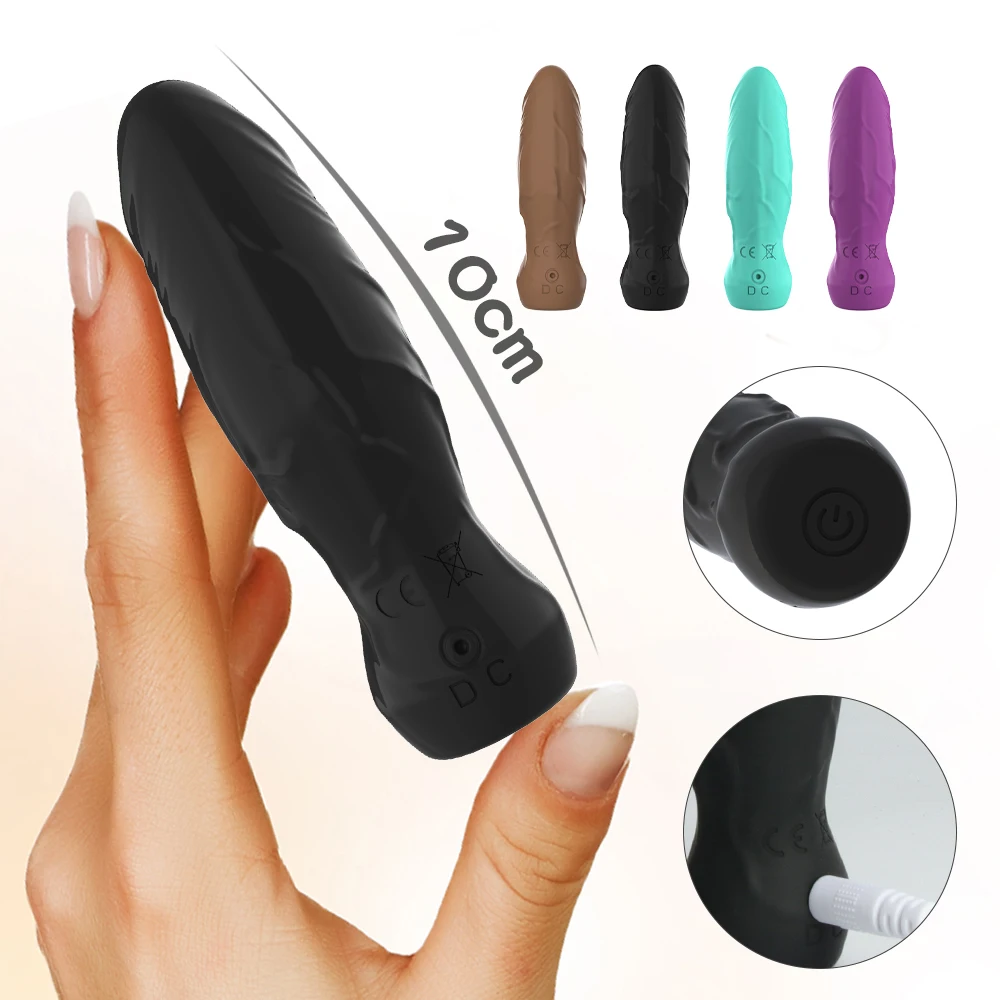 Mini Powerful Bullet Vibrator For Women Small Vibrators Dildo Clitoral Massage Machine  G-Spot Stimulator Vibro Sex Toys Female