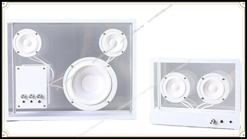 Transparent Audio Ornament Creative Birthday Gift Living Room Nordic White Square Acrylic Bluetooth Speaker