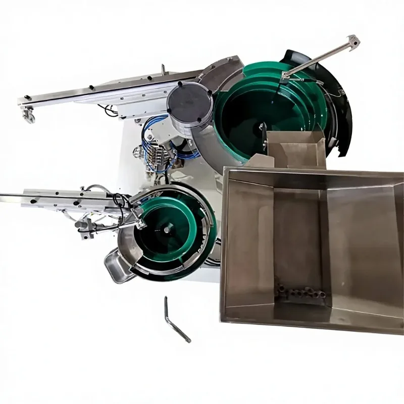 Hot Selling Automatic Vibratory Bowl Hoppers Feeder 220V Vibrating Feeder 1-Year Warranty Featuring Core PLC Bearing Motor