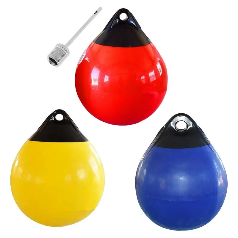 

Boat Bumper Balls Marine Boat Mooring Buoy Inflatable Ball Anti-Collision Marine Flotation Safety Devices For Motorboats