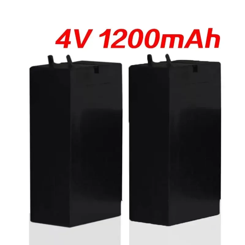 Lead Acid 4V 1200mAh Storage Battery Mosquito Bat Batteries LED Lamp Headlights Flashlight Rechargeable High Capaci