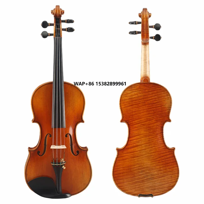 

Master Pure Handmade Violin Playing Professional Grade Adult College Students High-grade Violin 4/4-1/4(FV108 )