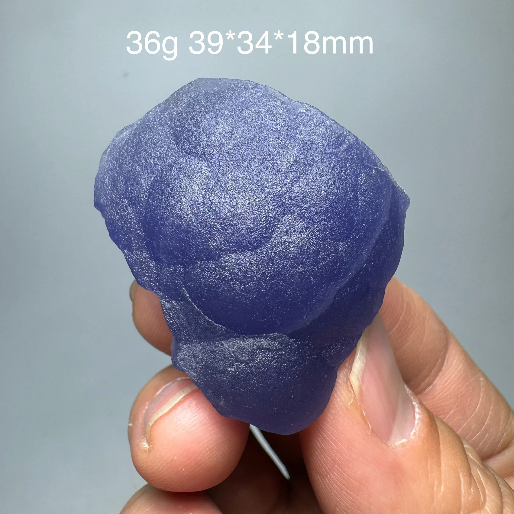 Natural Raw Stone Violet Purple Fluorite Mineral Specimen Crystal Quartz Rock Home Decor Healing Gift