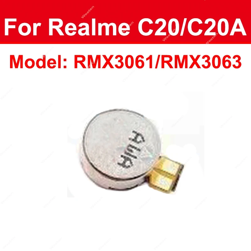 Motor Vibrator For Realme C11 C15 C20 C21 C21Y C25 C25Y C25S C30 C31 C33 C35 C67 Motor Vibration Flex Cable Replacement Parts